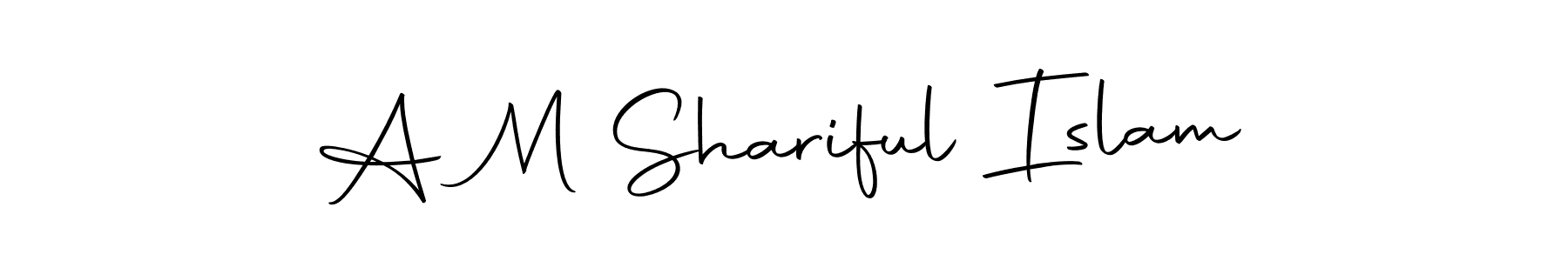 Also we have A M Shariful Islam name is the best signature style. Create professional handwritten signature collection using Autography-DOLnW autograph style. A M Shariful Islam signature style 10 images and pictures png