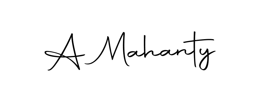 Make a beautiful signature design for name A Mahanty. With this signature (Autography-DOLnW) style, you can create a handwritten signature for free. A Mahanty signature style 10 images and pictures png