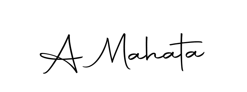 A Mahata stylish signature style. Best Handwritten Sign (Autography-DOLnW) for my name. Handwritten Signature Collection Ideas for my name A Mahata. A Mahata signature style 10 images and pictures png