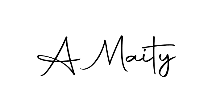 Use a signature maker to create a handwritten signature online. With this signature software, you can design (Autography-DOLnW) your own signature for name A Maity. A Maity signature style 10 images and pictures png