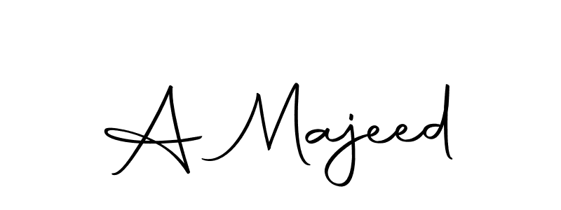 How to make A Majeed signature? Autography-DOLnW is a professional autograph style. Create handwritten signature for A Majeed name. A Majeed signature style 10 images and pictures png