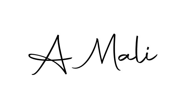 Similarly Autography-DOLnW is the best handwritten signature design. Signature creator online .You can use it as an online autograph creator for name A Mali. A Mali signature style 10 images and pictures png