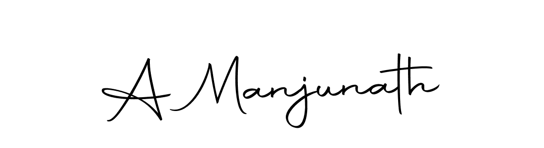 The best way (Autography-DOLnW) to make a short signature is to pick only two or three words in your name. The name A Manjunath include a total of six letters. For converting this name. A Manjunath signature style 10 images and pictures png