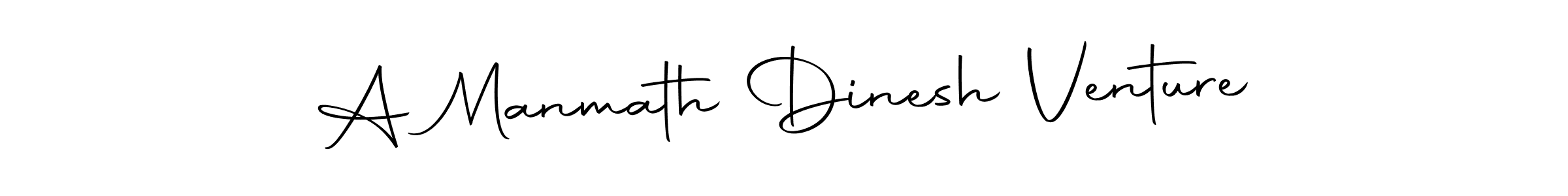 The best way (Autography-DOLnW) to make a short signature is to pick only two or three words in your name. The name A Manmath Dinesh Venture include a total of six letters. For converting this name. A Manmath Dinesh Venture signature style 10 images and pictures png