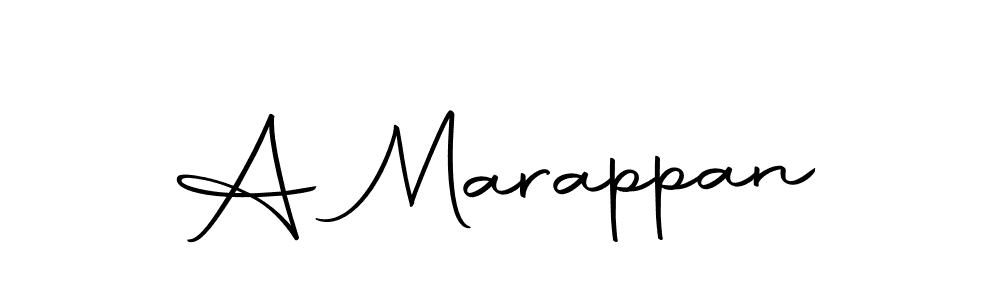 Create a beautiful signature design for name A Marappan. With this signature (Autography-DOLnW) fonts, you can make a handwritten signature for free. A Marappan signature style 10 images and pictures png