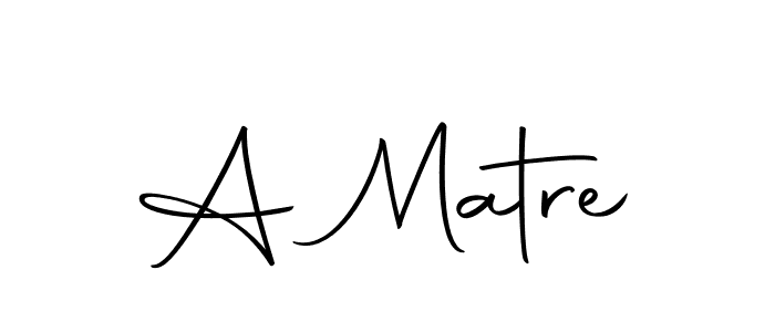 Design your own signature with our free online signature maker. With this signature software, you can create a handwritten (Autography-DOLnW) signature for name A Matre. A Matre signature style 10 images and pictures png