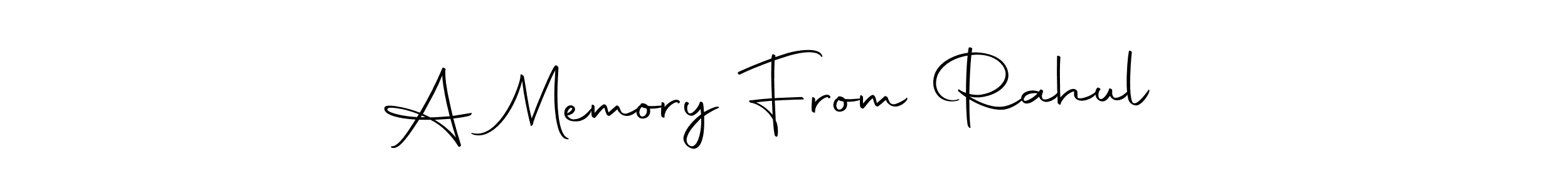 You should practise on your own different ways (Autography-DOLnW) to write your name (A Memory From Rahul❤️) in signature. don't let someone else do it for you. A Memory From Rahul❤️ signature style 10 images and pictures png