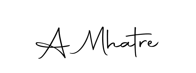 How to make A Mhatre signature? Autography-DOLnW is a professional autograph style. Create handwritten signature for A Mhatre name. A Mhatre signature style 10 images and pictures png