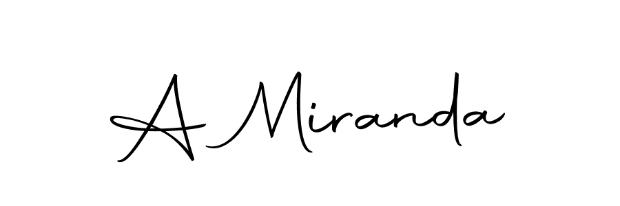 Also we have A Miranda name is the best signature style. Create professional handwritten signature collection using Autography-DOLnW autograph style. A Miranda signature style 10 images and pictures png