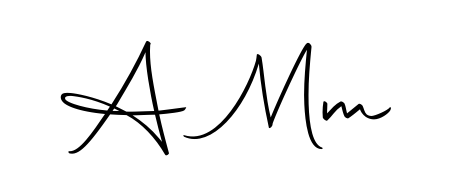 A classic penmanship look for A Mm. The Autography-DOLnW font brings timeless elegance and confidence to every signed document. A Mm signature style 10 images and pictures png