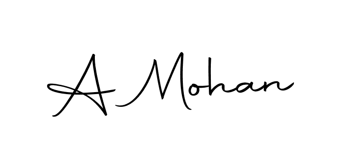 The best way (Autography-DOLnW) to make a short signature is to pick only two or three words in your name. The name A Mohan include a total of six letters. For converting this name. A Mohan signature style 10 images and pictures png