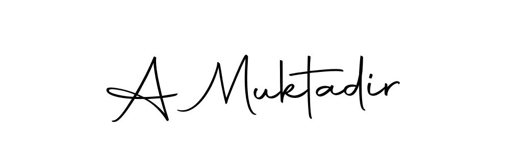 Similarly Autography-DOLnW is the best handwritten signature design. Signature creator online .You can use it as an online autograph creator for name A Muktadir. A Muktadir signature style 10 images and pictures png