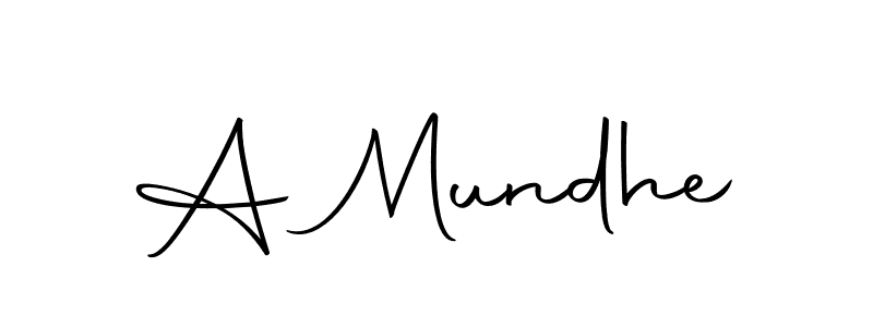 Also You can easily find your signature by using the search form. We will create A Mundhe name handwritten signature images for you free of cost using Autography-DOLnW sign style. A Mundhe signature style 10 images and pictures png
