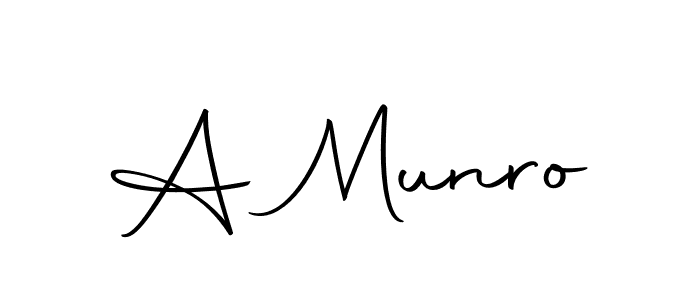 if you are searching for the best signature style for your name A Munro. so please give up your signature search. here we have designed multiple signature styles  using Autography-DOLnW. A Munro signature style 10 images and pictures png