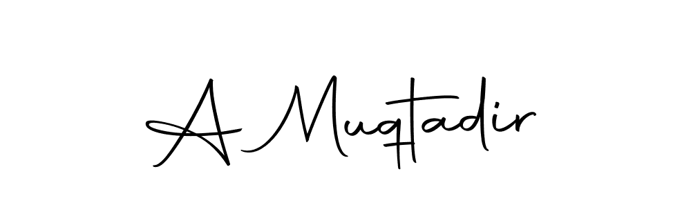 Here are the top 10 professional signature styles for the name A Muqtadir. These are the best autograph styles you can use for your name. A Muqtadir signature style 10 images and pictures png
