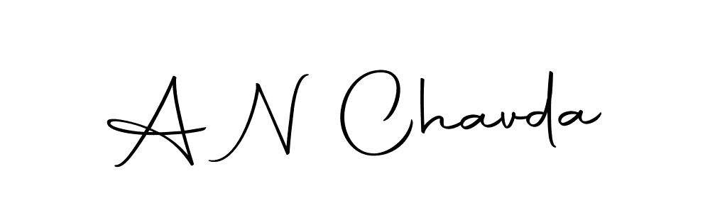Make a beautiful signature design for name A N Chavda. Use this online signature maker to create a handwritten signature for free. A N Chavda signature style 10 images and pictures png