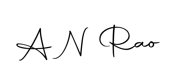 You should practise on your own different ways (Autography-DOLnW) to write your name (A N Rao) in signature. don't let someone else do it for you. A N Rao signature style 10 images and pictures png