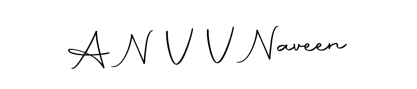 Design your own signature with our free online signature maker. With this signature software, you can create a handwritten (Autography-DOLnW) signature for name A N V V Naveen. A N V V Naveen signature style 10 images and pictures png