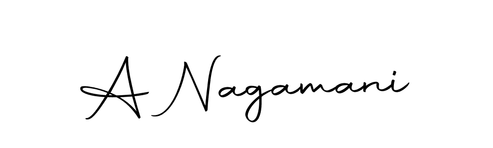 You should practise on your own different ways (Autography-DOLnW) to write your name (A Nagamani) in signature. don't let someone else do it for you. A Nagamani signature style 10 images and pictures png