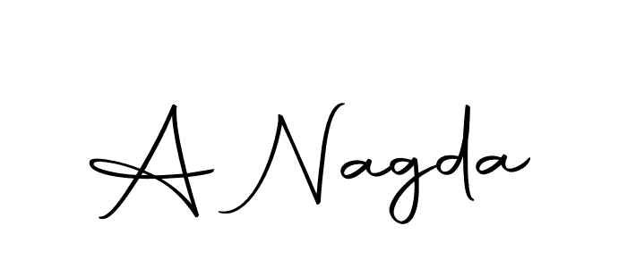 This is the best signature style for the A Nagda name. Also you like these signature font (Autography-DOLnW). Mix name signature. A Nagda signature style 10 images and pictures png