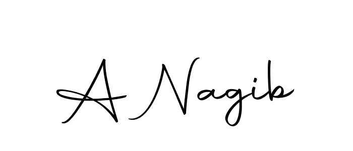 You can use this online signature creator to create a handwritten signature for the name A Nagib. This is the best online autograph maker. A Nagib signature style 10 images and pictures png