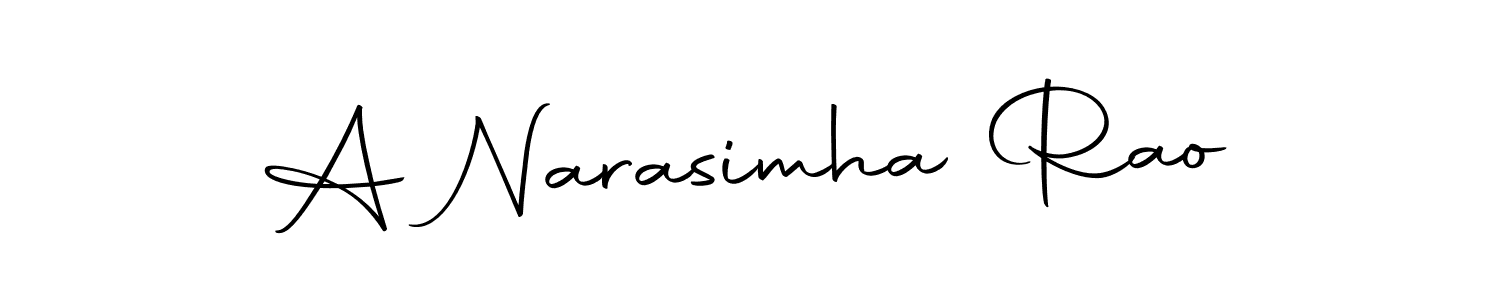 You should practise on your own different ways (Autography-DOLnW) to write your name (A Narasimha Rao) in signature. don't let someone else do it for you. A Narasimha Rao signature style 10 images and pictures png