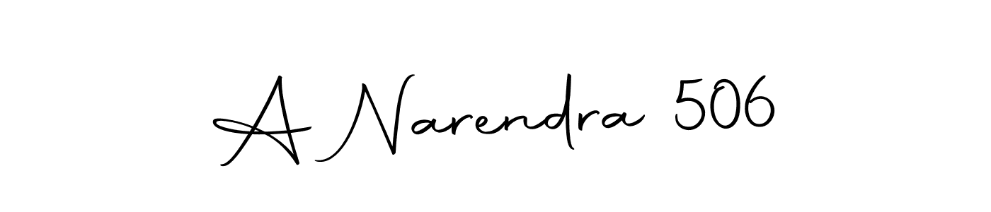 You should practise on your own different ways (Autography-DOLnW) to write your name (A Narendra 506) in signature. don't let someone else do it for you. A Narendra 506 signature style 10 images and pictures png