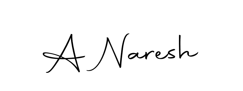 Make a beautiful signature design for name A Naresh. With this signature (Autography-DOLnW) style, you can create a handwritten signature for free. A Naresh signature style 10 images and pictures png