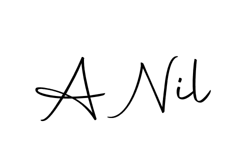 Here are the top 10 professional signature styles for the name A Nil. These are the best autograph styles you can use for your name. A Nil signature style 10 images and pictures png