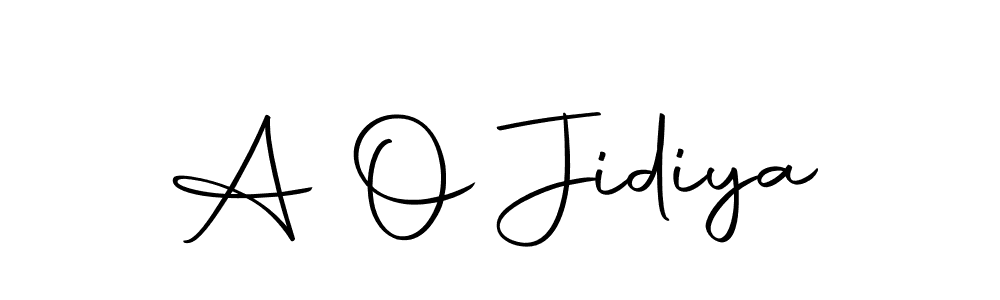 if you are searching for the best signature style for your name A O Jidiya. so please give up your signature search. here we have designed multiple signature styles  using Autography-DOLnW. A O Jidiya signature style 10 images and pictures png