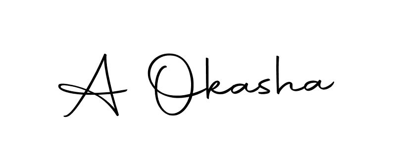 Check out images of Autograph of A Okasha name. Actor A Okasha Signature Style. Autography-DOLnW is a professional sign style online. A Okasha signature style 10 images and pictures png