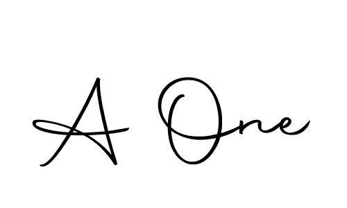 Design your own signature with our free online signature maker. With this signature software, you can create a handwritten (Autography-DOLnW) signature for name A One. A One signature style 10 images and pictures png