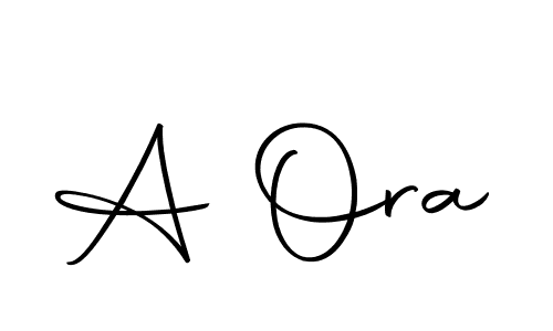 A Ora stylish signature style. Best Handwritten Sign (Autography-DOLnW) for my name. Handwritten Signature Collection Ideas for my name A Ora. A Ora signature style 10 images and pictures png