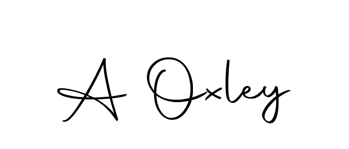 Design your own signature with our free online signature maker. With this signature software, you can create a handwritten (Autography-DOLnW) signature for name A Oxley. A Oxley signature style 10 images and pictures png