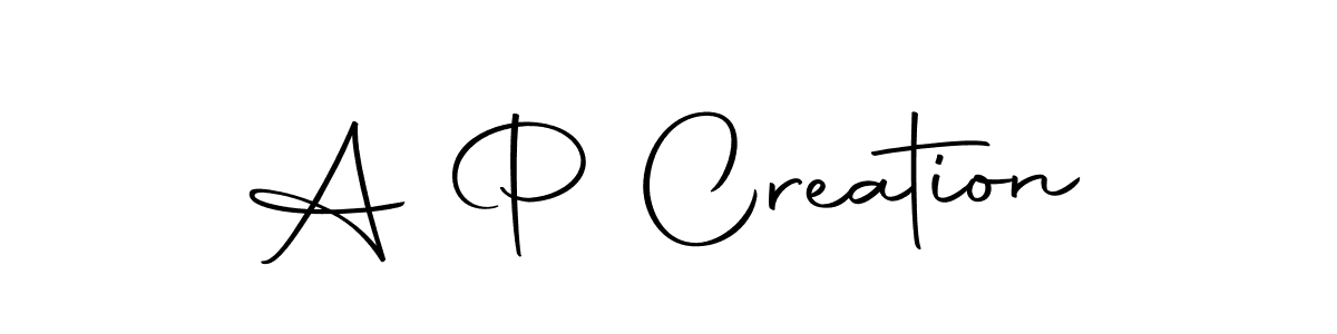 Make a beautiful signature design for name A P Creation. Use this online signature maker to create a handwritten signature for free. A P Creation signature style 10 images and pictures png