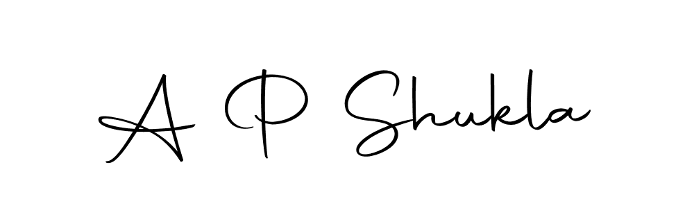 A P Shukla stylish signature style. Best Handwritten Sign (Autography-DOLnW) for my name. Handwritten Signature Collection Ideas for my name A P Shukla. A P Shukla signature style 10 images and pictures png