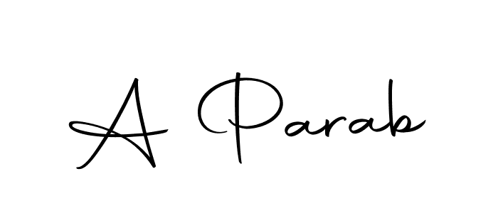 Best and Professional Signature Style for A Parab. Autography-DOLnW Best Signature Style Collection. A Parab signature style 10 images and pictures png