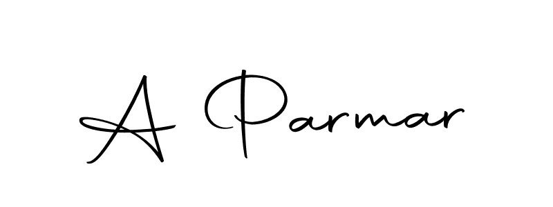 How to make A Parmar name signature. Use Autography-DOLnW style for creating short signs online. This is the latest handwritten sign. A Parmar signature style 10 images and pictures png