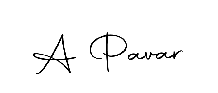 The best way (Autography-DOLnW) to make a short signature is to pick only two or three words in your name. The name A Pavar include a total of six letters. For converting this name. A Pavar signature style 10 images and pictures png