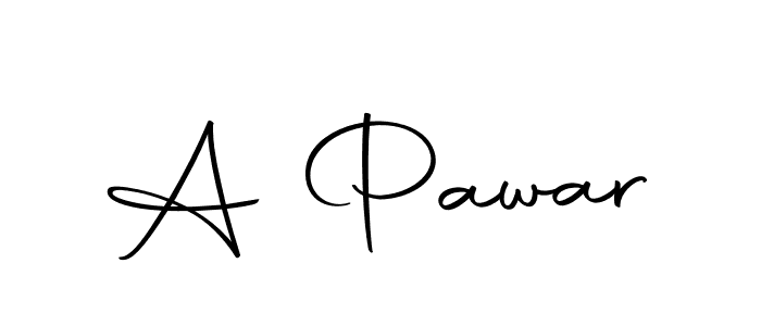 Also we have A Pawar name is the best signature style. Create professional handwritten signature collection using Autography-DOLnW autograph style. A Pawar signature style 10 images and pictures png