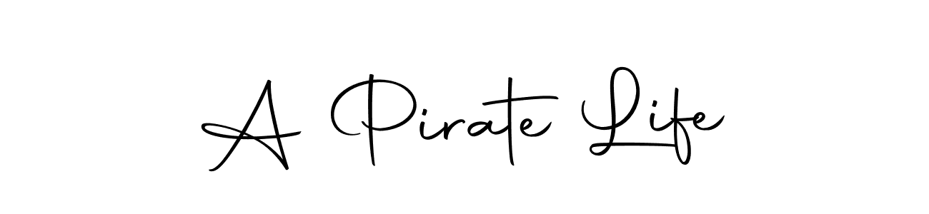 if you are searching for the best signature style for your name A Pirate Life. so please give up your signature search. here we have designed multiple signature styles  using Autography-DOLnW. A Pirate Life signature style 10 images and pictures png