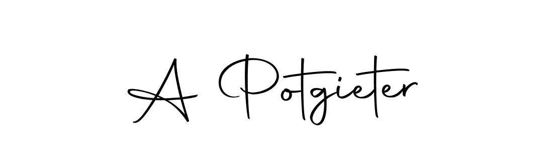 Use a signature maker to create a handwritten signature online. With this signature software, you can design (Autography-DOLnW) your own signature for name A Potgieter. A Potgieter signature style 10 images and pictures png