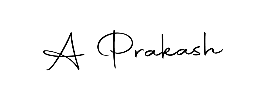 Also we have A Prakash name is the best signature style. Create professional handwritten signature collection using Autography-DOLnW autograph style. A Prakash signature style 10 images and pictures png