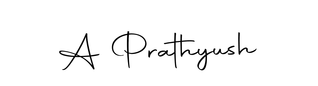 Create a beautiful signature design for name A Prathyush. With this signature (Autography-DOLnW) fonts, you can make a handwritten signature for free. A Prathyush signature style 10 images and pictures png