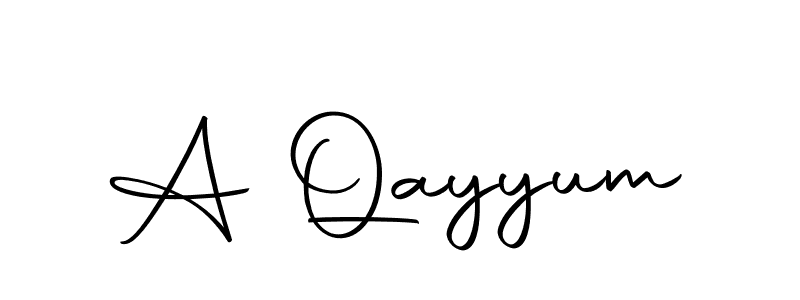 How to make A Qayyum signature? Autography-DOLnW is a professional autograph style. Create handwritten signature for A Qayyum name. A Qayyum signature style 10 images and pictures png