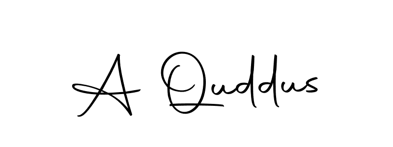 Autography-DOLnW is a professional signature style that is perfect for those who want to add a touch of class to their signature. It is also a great choice for those who want to make their signature more unique. Get A Quddus name to fancy signature for free. A Quddus signature style 10 images and pictures png