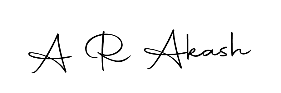 How to make A R Akash signature? Autography-DOLnW is a professional autograph style. Create handwritten signature for A R Akash name. A R Akash signature style 10 images and pictures png