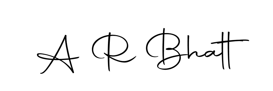 How to Draw A R Bhatt signature style? Autography-DOLnW is a latest design signature styles for name A R Bhatt. A R Bhatt signature style 10 images and pictures png