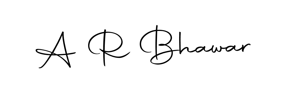 A R Bhawar stylish signature style. Best Handwritten Sign (Autography-DOLnW) for my name. Handwritten Signature Collection Ideas for my name A R Bhawar. A R Bhawar signature style 10 images and pictures png