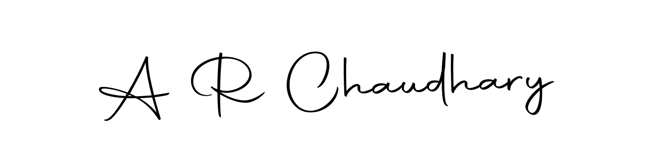 A R Chaudhary stylish signature style. Best Handwritten Sign (Autography-DOLnW) for my name. Handwritten Signature Collection Ideas for my name A R Chaudhary. A R Chaudhary signature style 10 images and pictures png